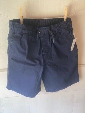 GAP Kids Navy Elastic Waist Shorts